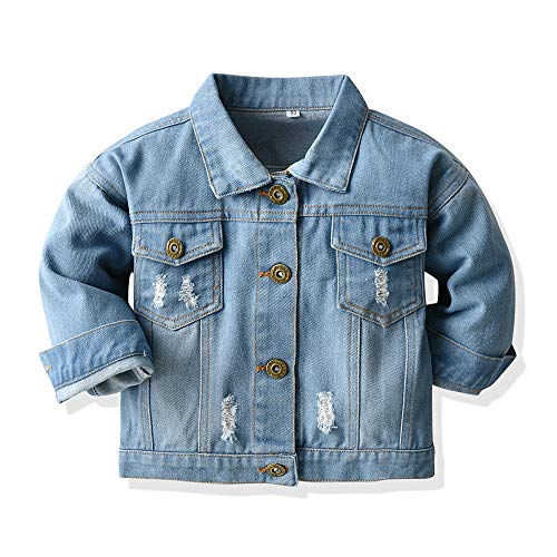 Kids Blue Denim Jacket- For Bo...